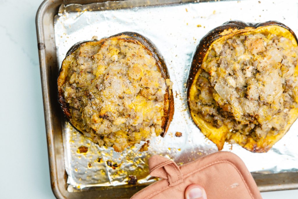 Stuffed_Acorn_Squash-11 Stuffed Acorn Squash